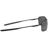 Lunettes de soleil OAKLEY Square Wire Polished Black - verres Prizm Black