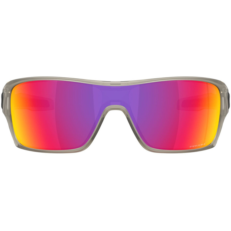 Lunettes de soleil OAKLEY Turbine Rotor Matte Trans Grey Ink - verres Prizm Road