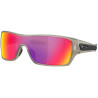 Lunettes de soleil OAKLEY Turbine Rotor Matte Trans Grey Ink - verres Prizm Road