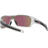 Lunettes de soleil OAKLEY Turbine Rotor Polished Clear - verres Prizm Sapphire
