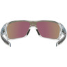 Lunettes de soleil OAKLEY Turbine Rotor Polished Clear - verres Prizm Sapphire