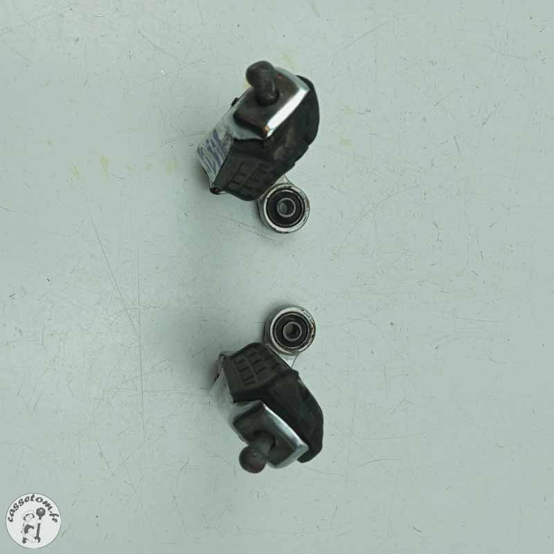 Reposes pieds avec platines avant  Yamaha 1200 fj 1991 - Cassetom - Nos pieces motos