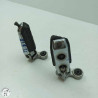 Reposes pieds avec platines avant  Yamaha 1200 fj 1991 - Cassetom - Nos pieces motos