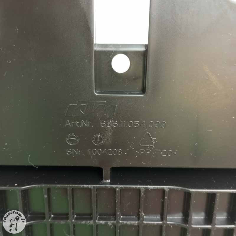 Support batterie  Ktm 890 duke 2021 - Cassetom - Nos pieces motos