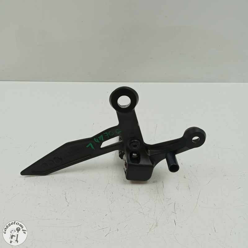 Platine avant gauche + repose pied  Ktm 890 duke 2021 - Cassetom - Nos pieces motos