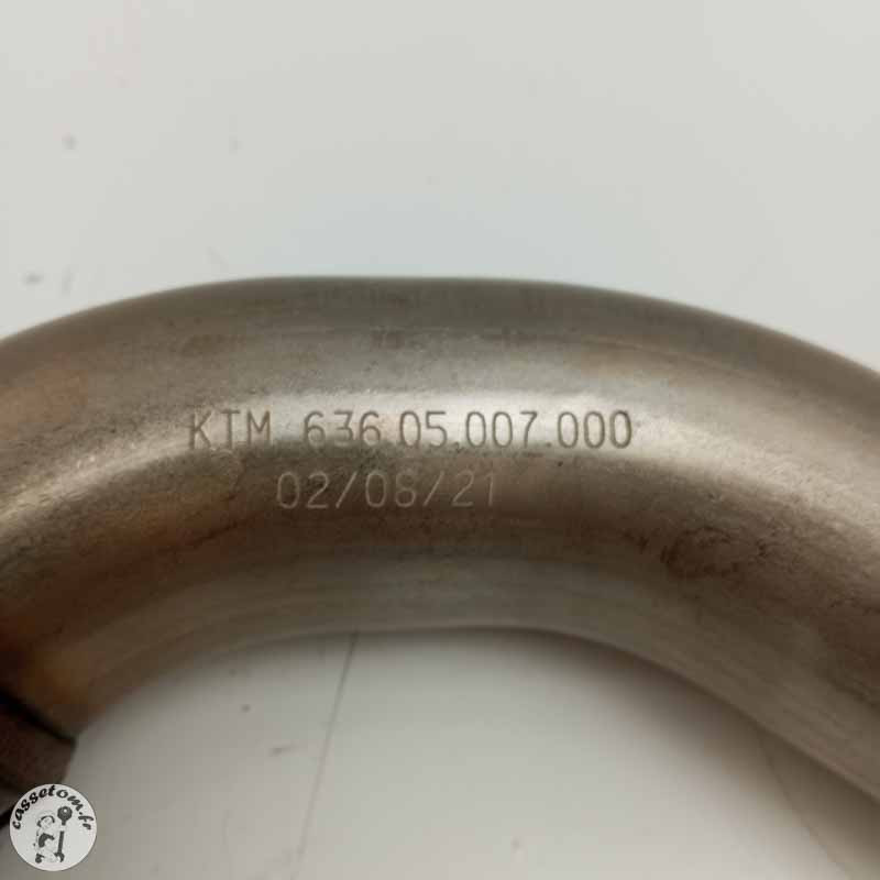 Collecteur d'échappment  Ktm 890 duke 2021 - Cassetom - Nos pieces motos
