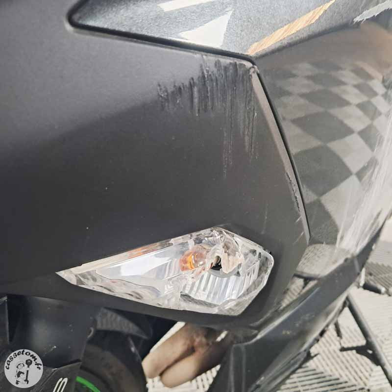 KAWASAKI NINJA400 399 2024 accidentée - La Casse de l Oncle Tom