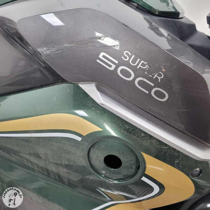 SUPER SOCO TC 2023 accidentée - La Casse de l Oncle Tom