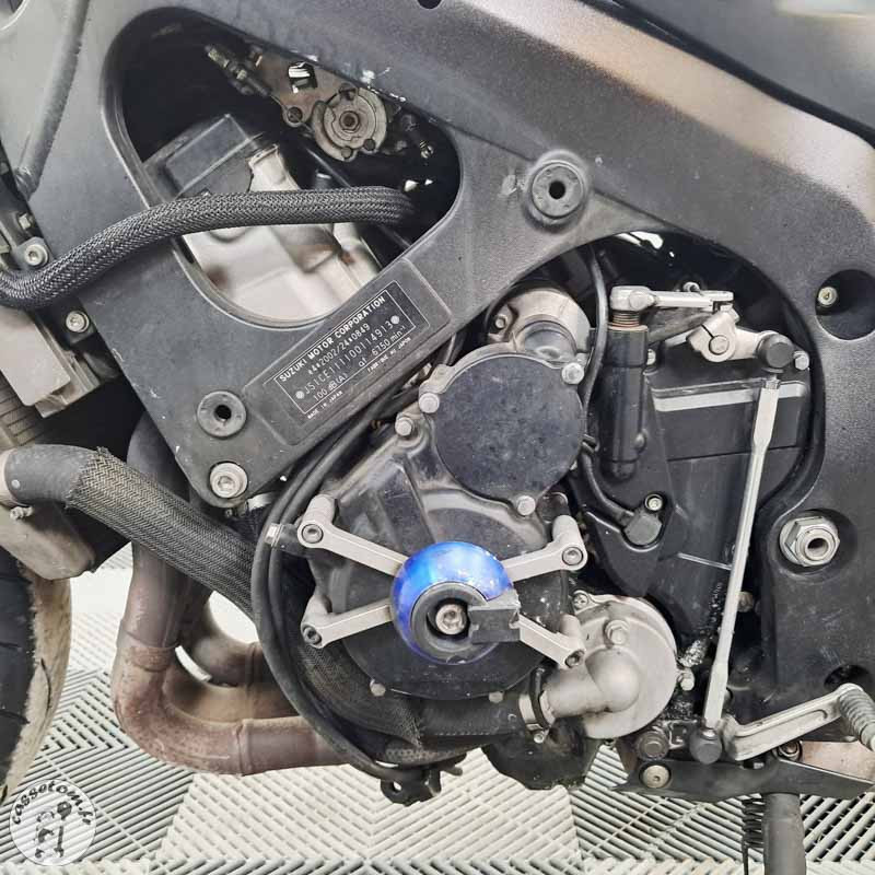 SUZUKI GSX-R600 599 2007 accidentée - La Casse de l Oncle Tom