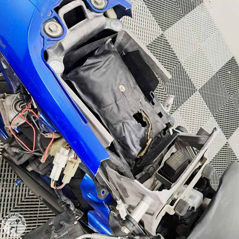 SUZUKI GSX-R600 599 2007 accidentée - La Casse de l Oncle Tom