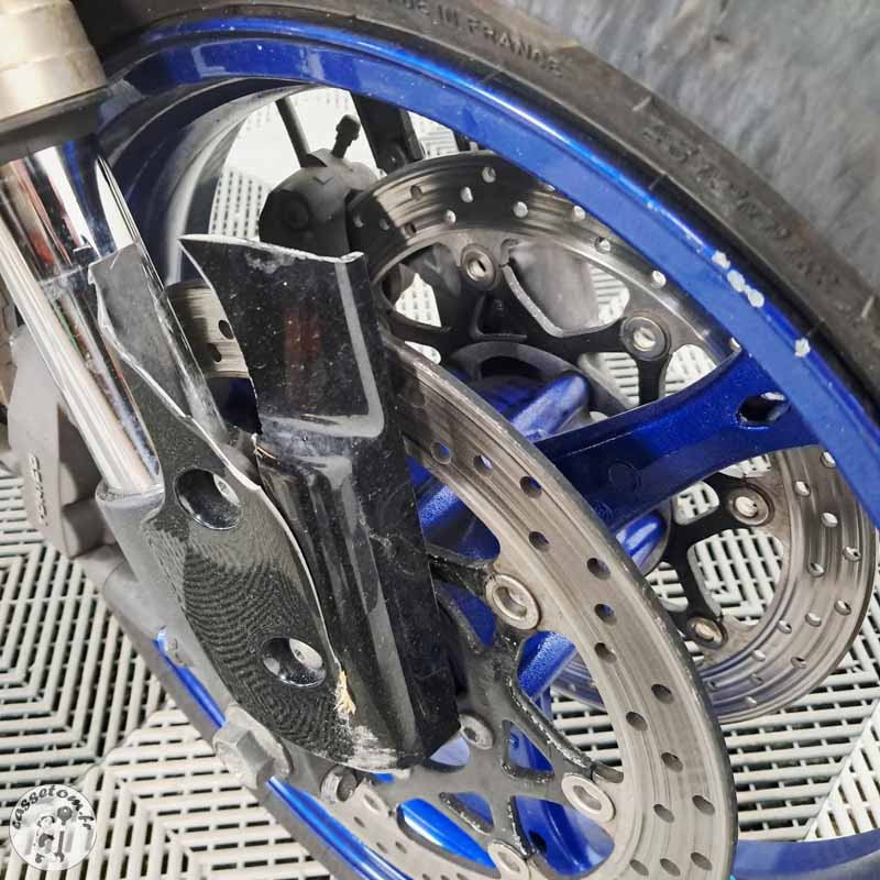 SUZUKI GSX-R600 599 2007 accidentée - La Casse de l Oncle Tom