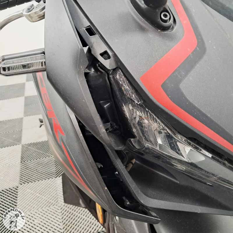 HONDA CBR500RA 471cc 2020 accidentee - La Casse de l Oncle Tom