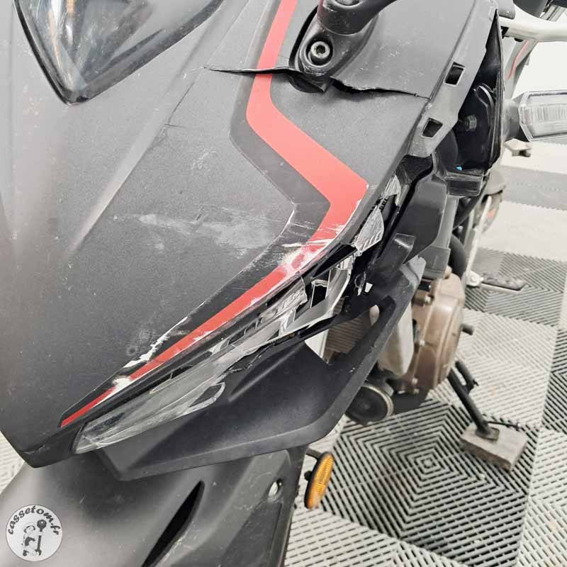 HONDA CBR500RA 471cc 2020 accidentee - La Casse de l Oncle Tom