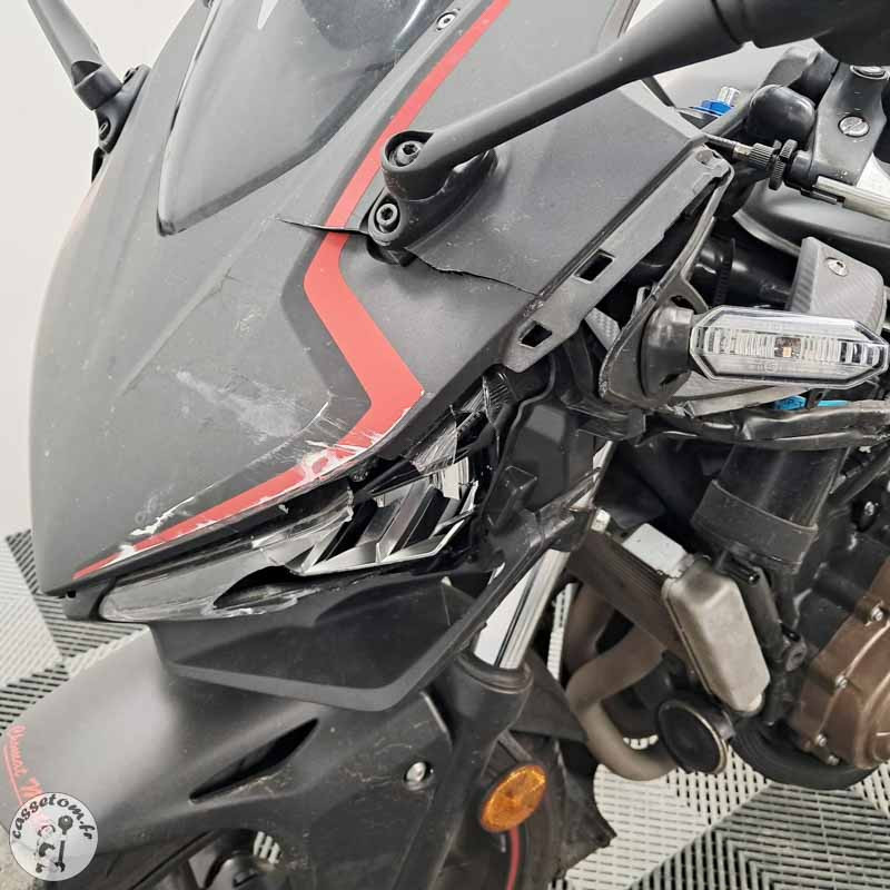 HONDA CBR500RA 471cc 2020 accidentee - La Casse de l Oncle Tom