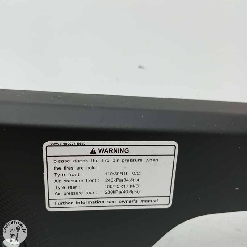 Garde boue arrière  CF moto 800 mt 2025 - Cassetom - Nos pieces motos