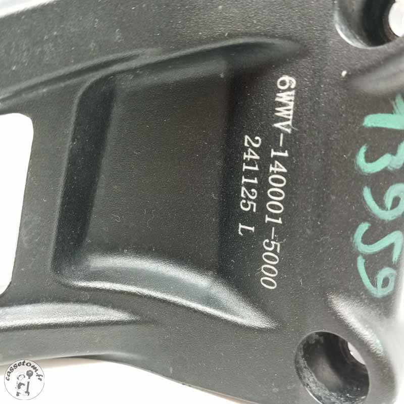 Platine arrière gauche avec repose pied  CF moto 800 mt 2025 - Cassetom - Nos pieces motos