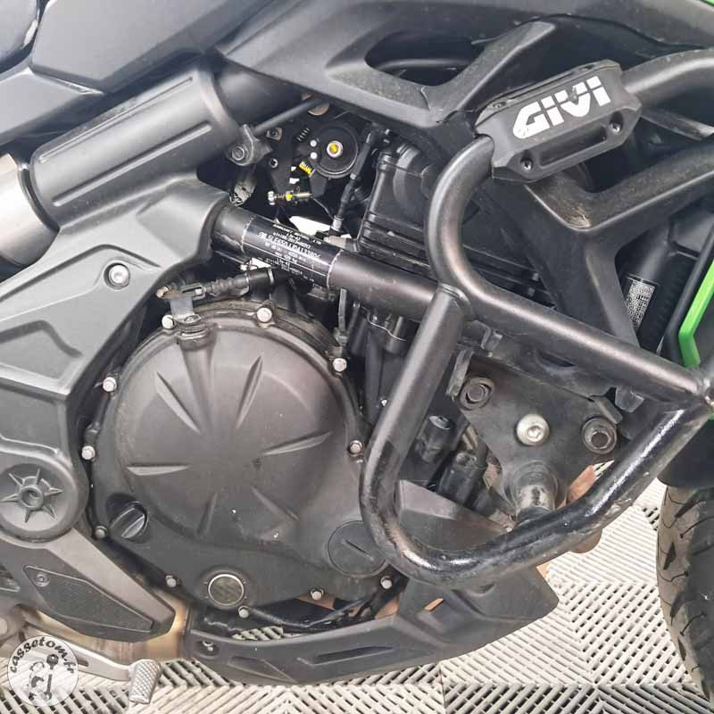 KAWASAKI VERS650 649 2024 accidentée - La Casse de l Oncle Tom