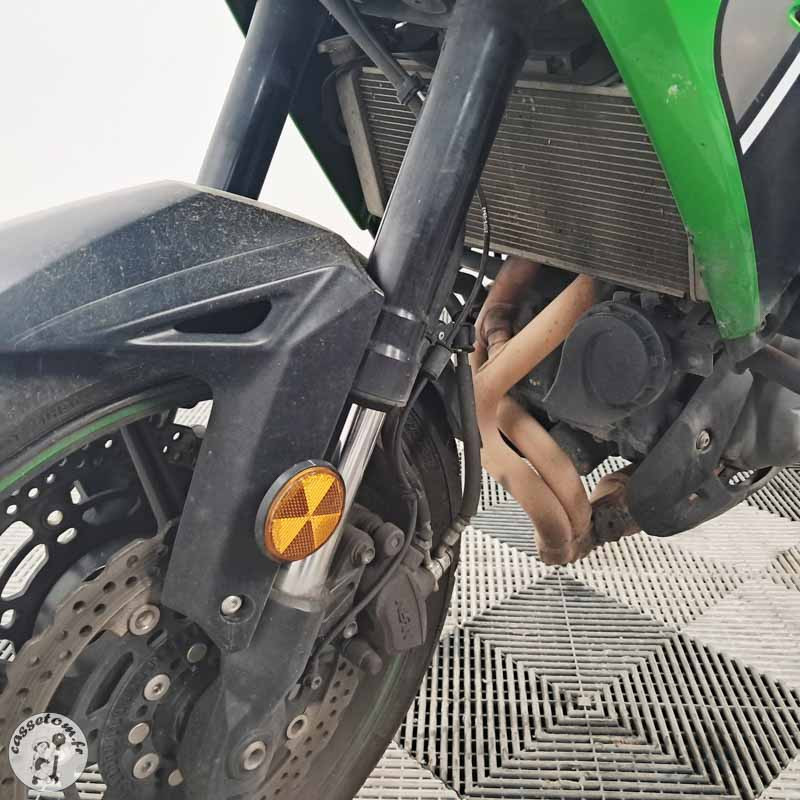 KAWASAKI VERS650 649 2024 accidentée - La Casse de l Oncle Tom