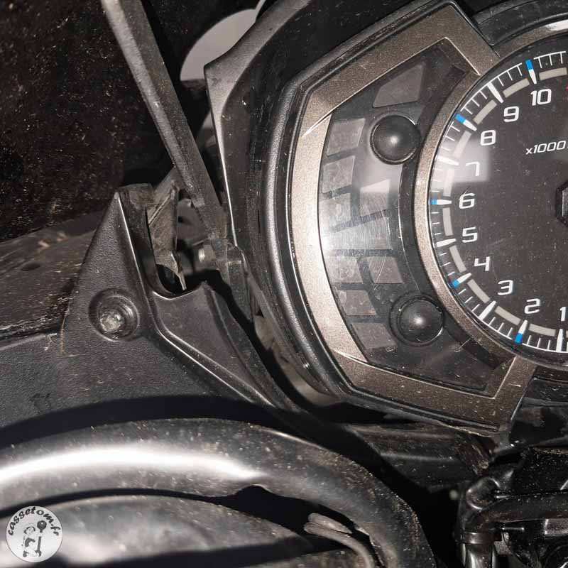KAWASAKI Z1000SX 1043 2018 accidentée - La Casse de l Oncle Tom