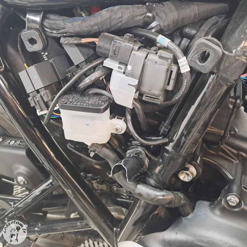 TRIUMPH BONN.T100 900 2023 accidentée - La Casse de l Oncle Tom