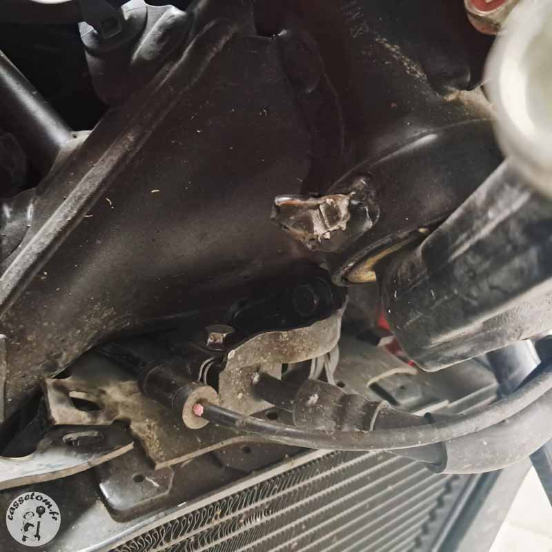 HONDA CB500XA 471 2016 accidentée - La Casse de l Oncle Tom
