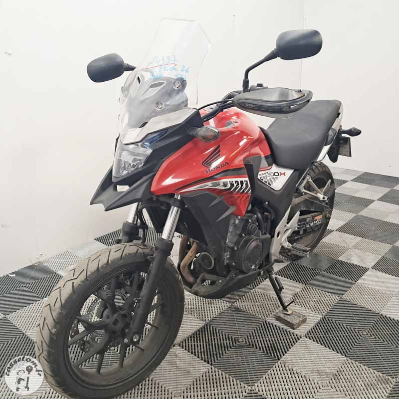 HONDA CB500XA 471 2016 accidentée - La Casse de l Oncle Tom