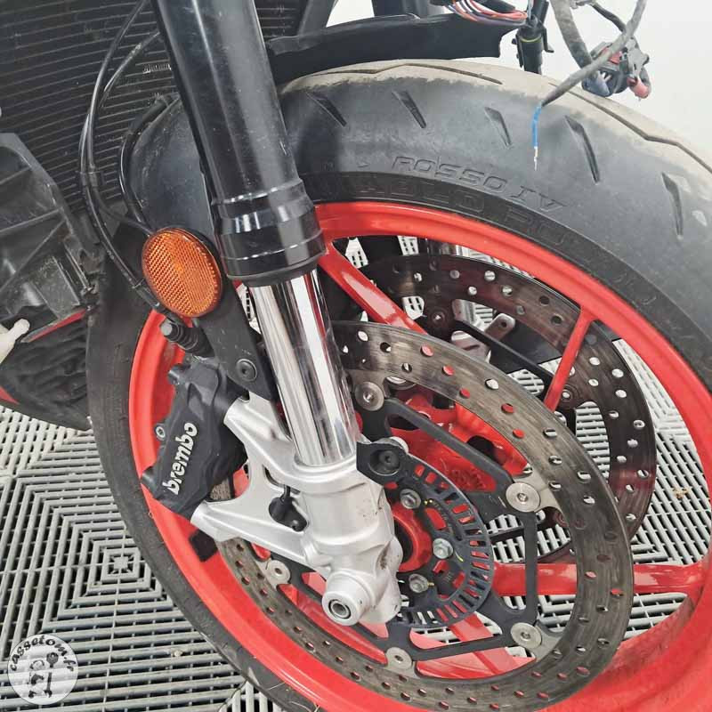 APRILIA TUONO 660 2022 accidentée - La Casse de l Oncle Tom