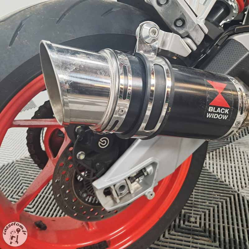 APRILIA TUONO 660 2022 accidentée - La Casse de l Oncle Tom