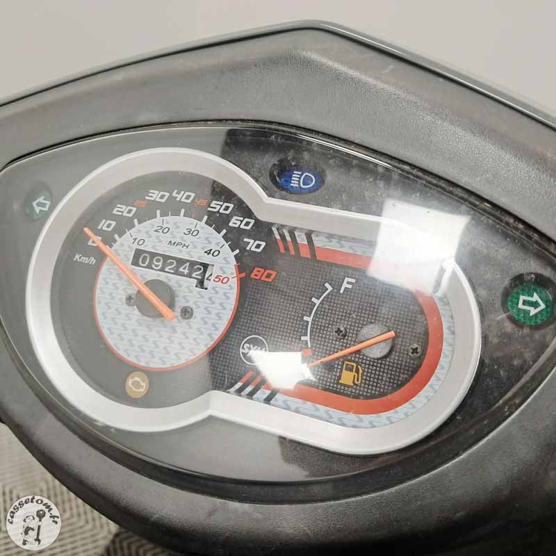 SYM ORBIT II 490 2021 accidente - La Casse de l Oncle Tom