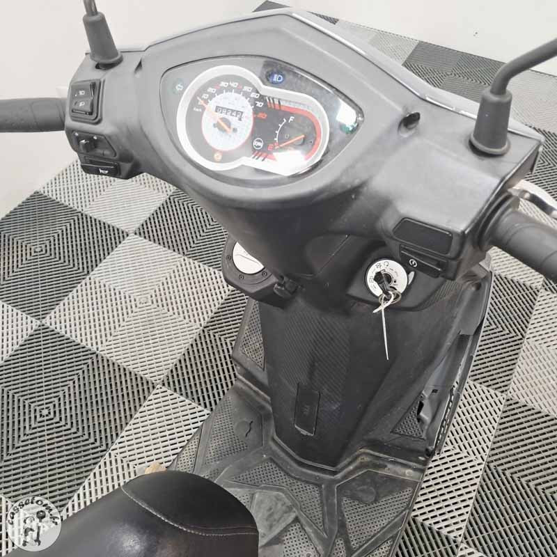 SYM ORBIT II 490 2021 accidente - La Casse de l Oncle Tom
