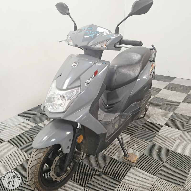 SYM ORBIT II 490 2021 accidente - La Casse de l Oncle Tom