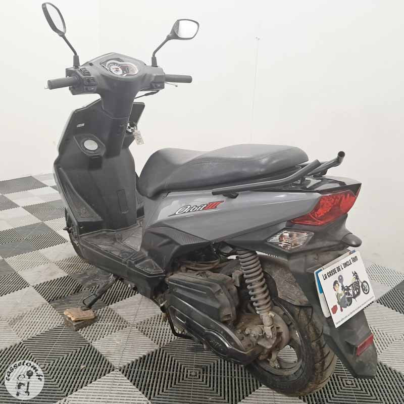 SYM ORBIT II 490 2021 accidente - La Casse de l Oncle Tom