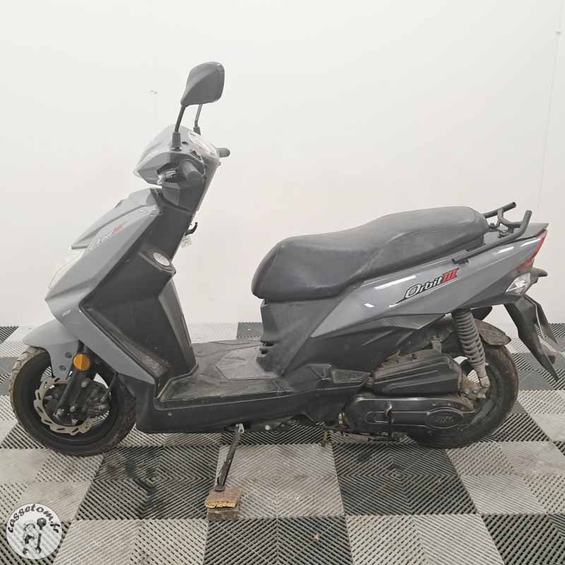 SYM ORBIT II 490 2021 accidente - La Casse de l Oncle Tom