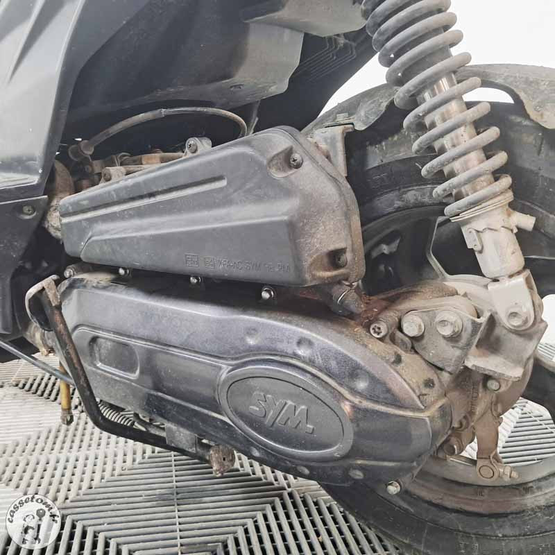SYM ORBIT II 490 2021 accidente - La Casse de l Oncle Tom