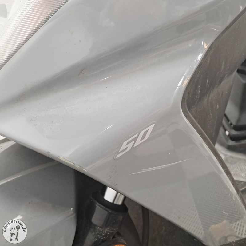 SYM ORBIT II 490 2021 accidente - La Casse de l Oncle Tom