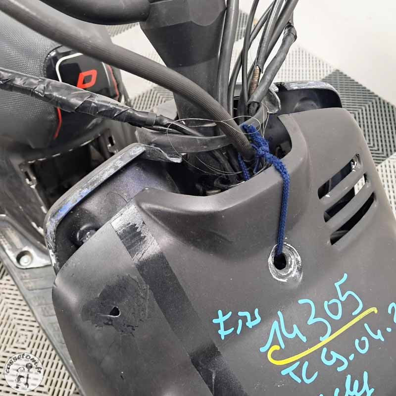 YAMAHA BW50-O 493 1996 accidente - La Casse de l Oncle Tom