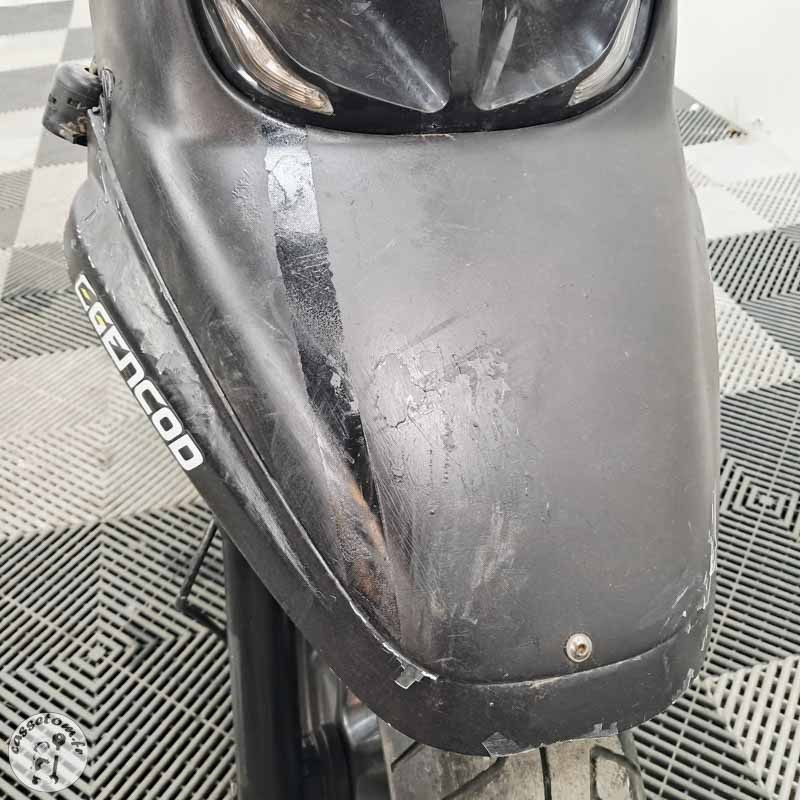 YAMAHA BW50-O 493 1996 accidente - La Casse de l Oncle Tom