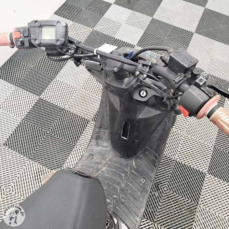 YAMAHA BW50-O 493 1996 accidente - La Casse de l Oncle Tom