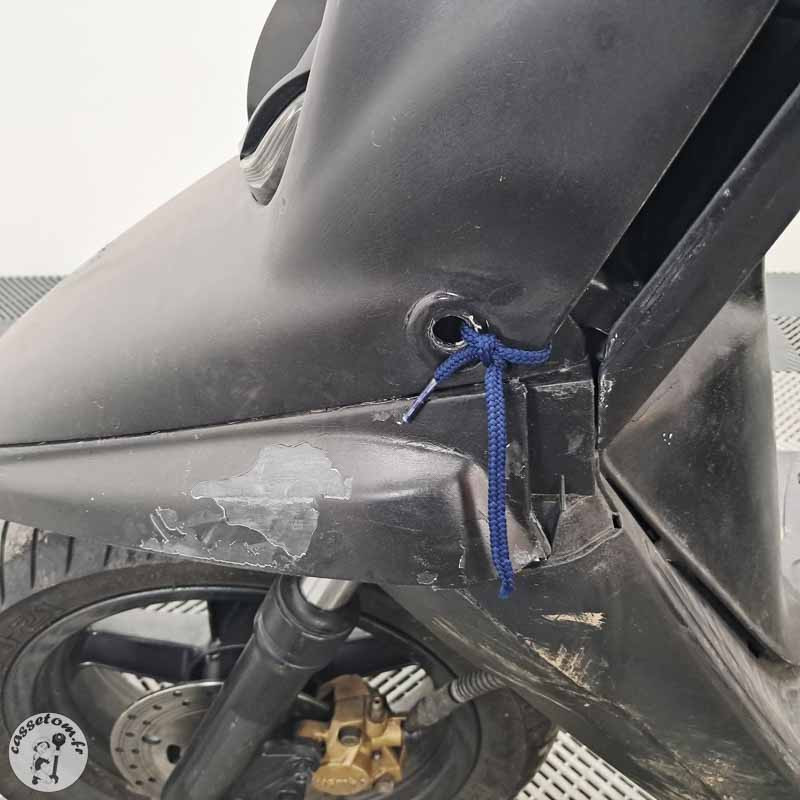 YAMAHA BW50-O 493 1996 accidente - La Casse de l Oncle Tom