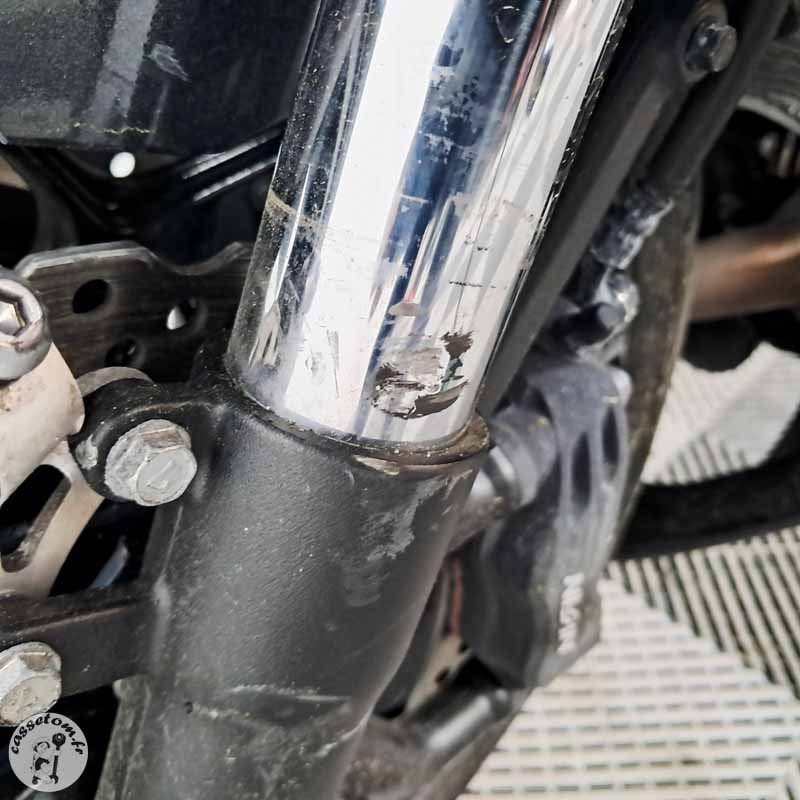 Kawasaki ZZR1400 2016 accidentée - La Casse de l'Oncle Tom