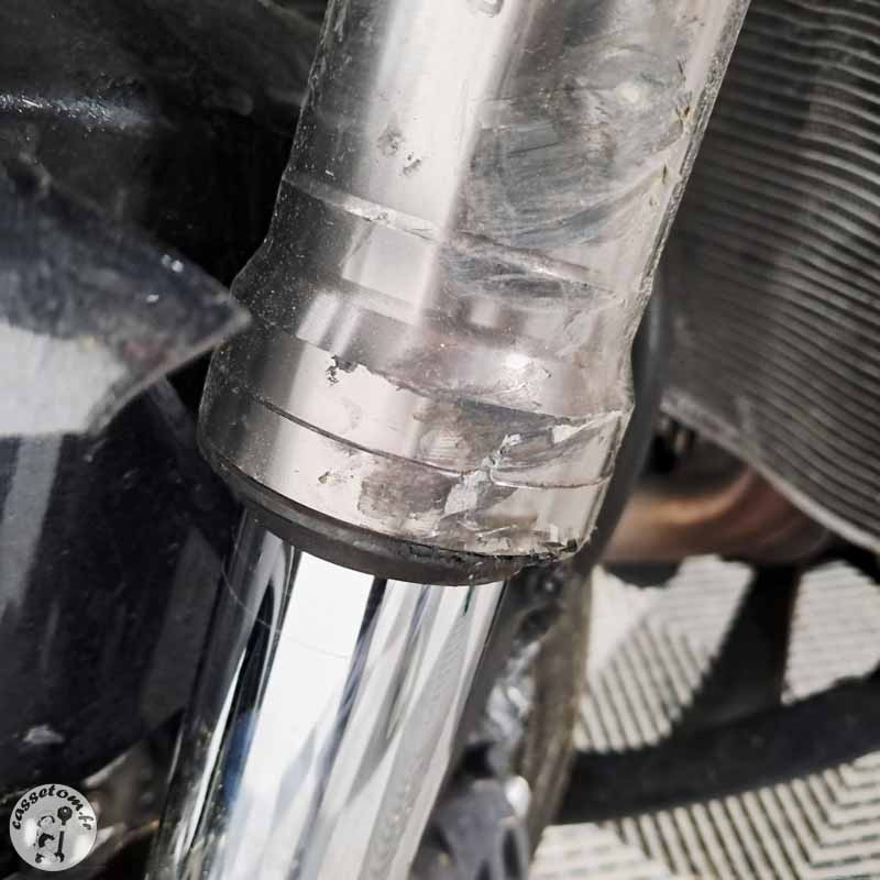 Kawasaki ZZR1400 2016 accidentée - La Casse de l'Oncle Tom