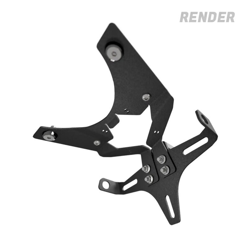 Support de plaque d'immatriculation R&G RACING