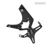 Support de plaque d'immatriculation R&G RACING
