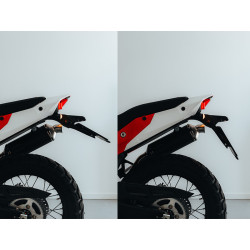 Support de plaque RACETECH - noir