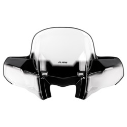 Pare-brise KIMPEX GEN 3 fixe - transparent/noir