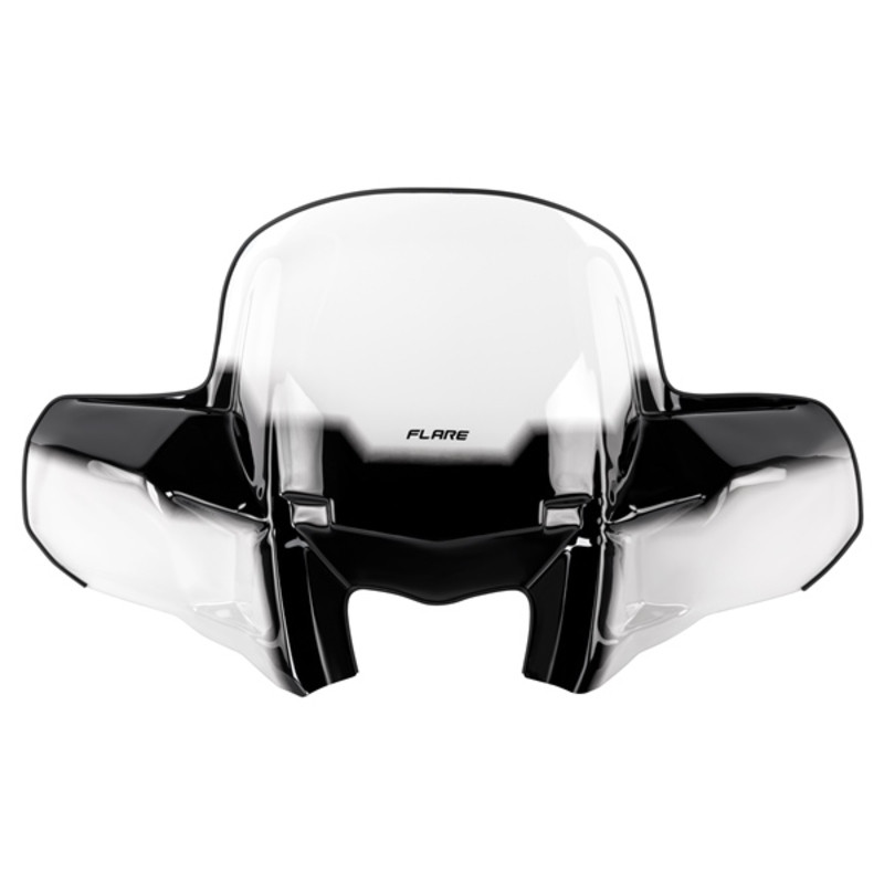 Pare-brise KIMPEX GEN 3 fixe - transparent/noir