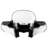 Pare-brise KIMPEX GEN 3 fixe - transparent/noir