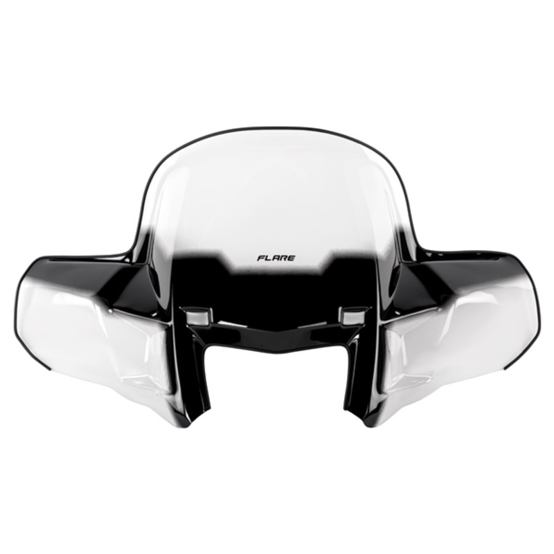 Pare-brise KIMPEX GEN 3 fixe - transparent/noir
