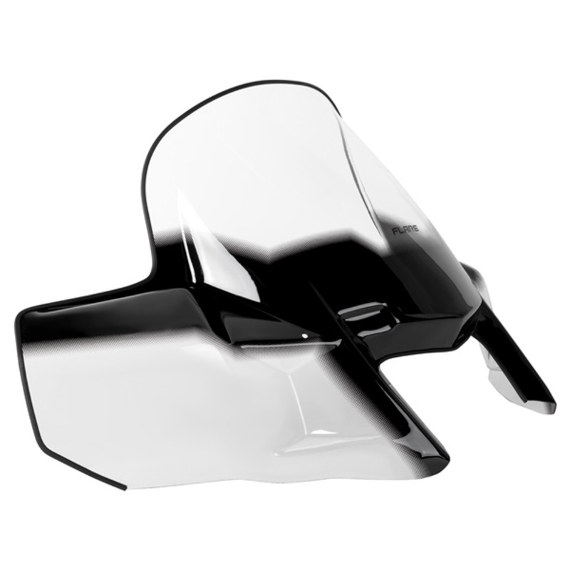 Pare-brise KIMPEX GEN 3 fixe - transparent/noir