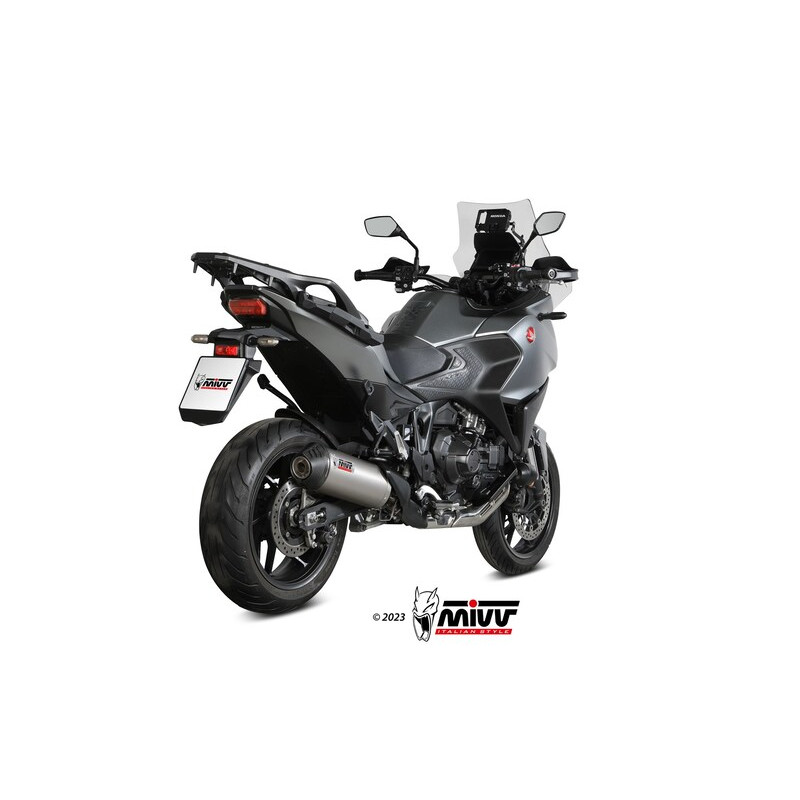 Silencieux MIVV Oval Carbon Cap titane